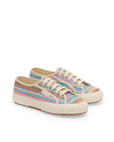 SUPERGA SCARPA DONNA SNEAKER RAFFIA MULTICOLOR HER S5133SW  126