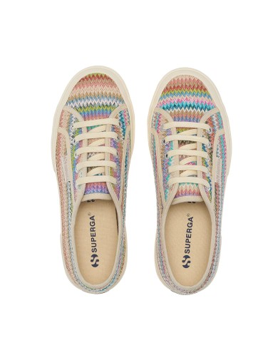 SUPERGA SCARPA DONNA SNEAKER RAFFIA MULTICOLOR HER S5133SW  126