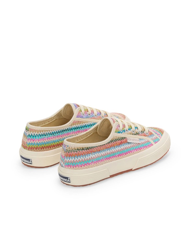 SUPERGA SCARPA DONNA SNEAKER RAFFIA MULTICOLOR HER S5133SW  126