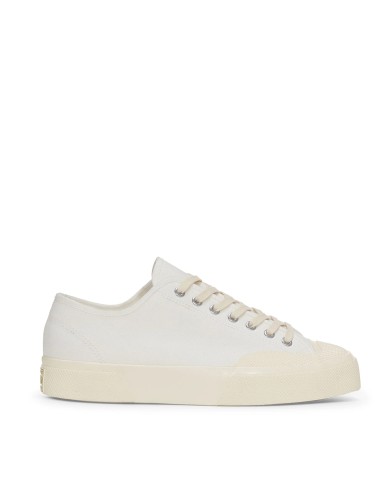 SUPERGA SCARPA UOMO SNEAKER WORKS LOW COTTON CANVAS OFF WHITE S51347W 126