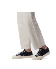 SUPERGA SCARPA UOMO SNEAKER WORKS LOW COTTON CANVAS NAVY OFF WHITE S51347W 126