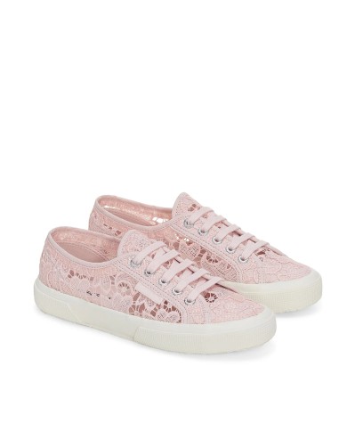 SUPERGA SCARPA DONNA SNEAKERS MACRAME' FAVORIO PINK S81219W 126