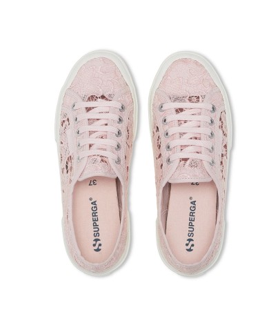 SUPERGA SCARPA DONNA SNEAKERS MACRAME' FAVORIO PINK S81219W 126