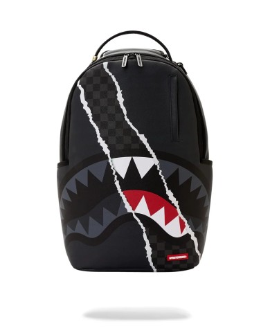 SPRAYGROUND ZAINO CENTER RIP REVEALING GRAY CHECK BACKPACK 910B8502NSZ 226