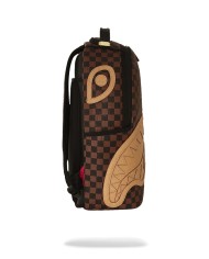 SPRAYGROUND ZAINO SEMBOSSED CHEK BROWN BACKPACK 910B8592NSZ 226