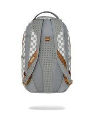 SPRAYGROUND ZAINO EMBOSSED CREAM CHECK BACKPACK 910B8593NSZ 226