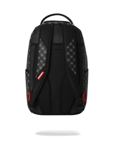 SPRAYGROUND ZAINO SHARK IN PARIS WTF BUBBLY BLACK CHECK BACKPACK 910B8633NSZ 226