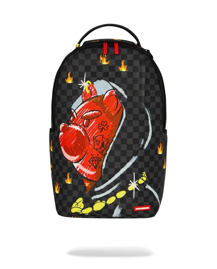 SPRAYGROUND ZAINO DIABLO SKETCHY HOODIE BACKPACK 910B8690NSZ 226