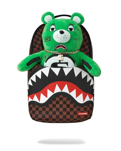 SPRAYGROUND ZAINO BEAR POUCH 2N1 BACKPACK 910B8856NSZ 226