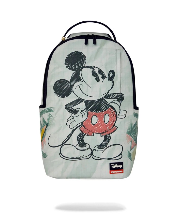 SPRAYGROUND ZAINO DISNEY OLD SCHOOL MICKEY SKETCH BACKPACK 910B9128NSZ 226