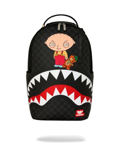SPRAYGROUND ZAINO FAMILY GUY STEWIE HOLDING BEAR KEYCHAIN BACKPACK BACKPACK 910B985NSZ 226