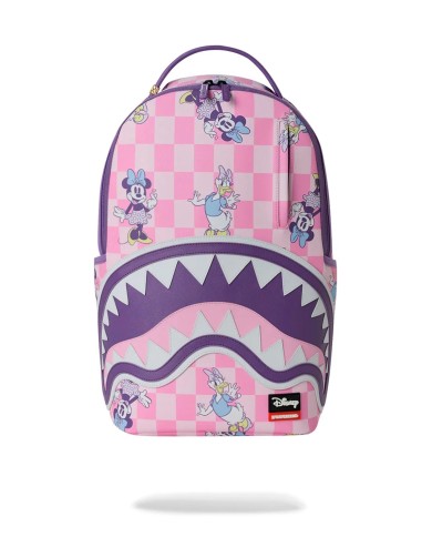 SPRAYGROUND ZAINO DISNEY MINNIE AND DAISY CHECKERS BACKPACK 910B9201NSZ 226