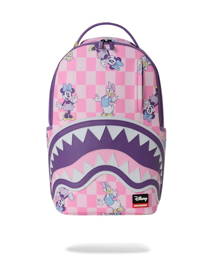 SPRAYGROUND ZAINO DISNEY MINNIE AND DAISY CHECKERS BACKPACK 910B9201NSZ 226