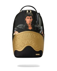 SPRAYGROUND ZAINO SCARFACE GOLD EMBOSSED BACKPACK 910B9555NSZ 226
