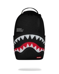 SPRAYGROUND ZAINO SHARK CENTRAL BLACK EMBROIDERED SHARK BACKPACK 910B9629NSZ 226