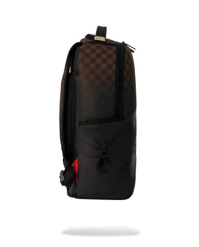 SPRAYGROUND ZAINO BROWN CHECK GHOST DRIP BACKPACK 910B8702NSZ 226