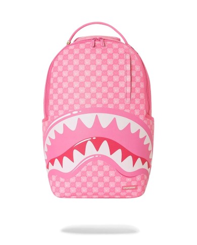 SPRAYGROUND ZAINO PINK NEW CHEK FACES BACKPACK 910B8715NSZ 226