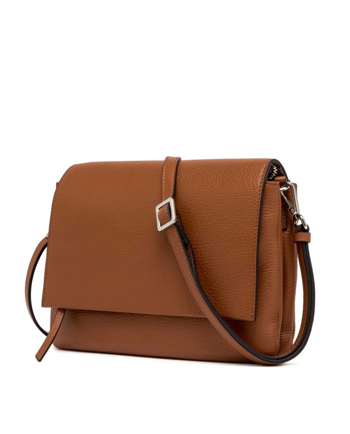 GIANNI CHIARINI CROSSBODY THREE CARAMELLO BS 4364/COMM GRN 125