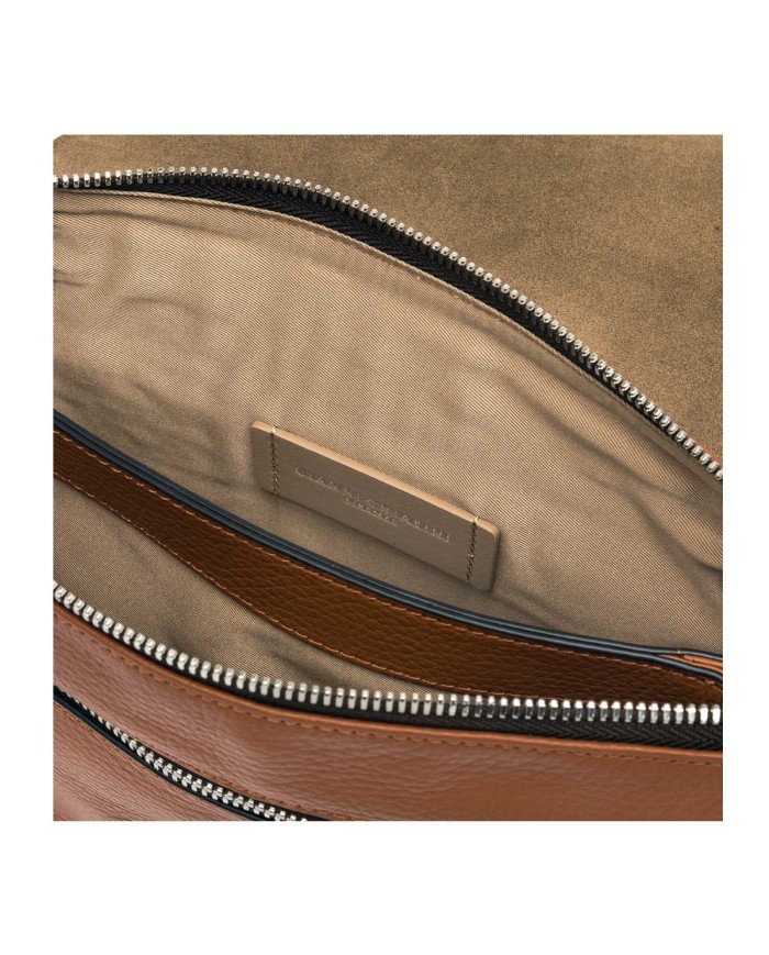 GIANNI CHIARINI CROSSBODY THREE CARAMELLO BS 4364/COMM GRN 125