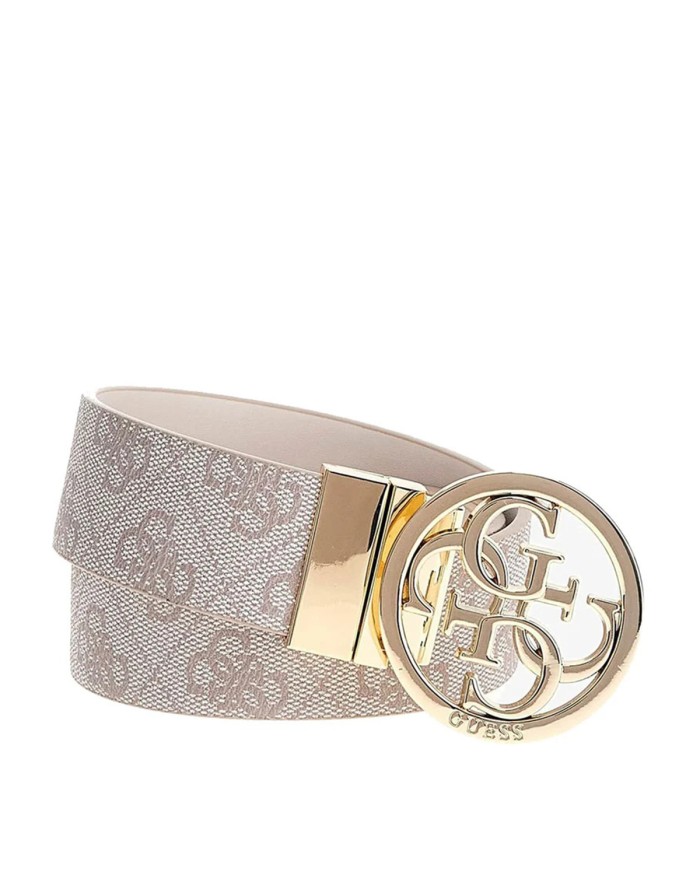 GUESS CINTURA DONNA BELT NOLANA 4G ADJREV BONE BW9166 125