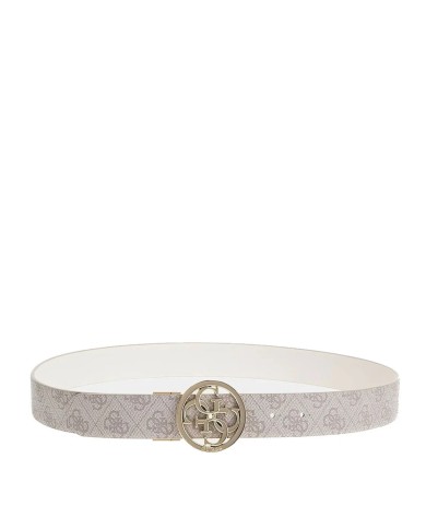 GUESS CINTURA DONNA BELT NOLANA 4G ADJREV BONE BW9166 125