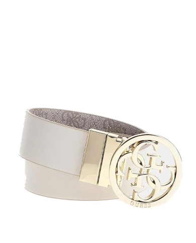 GUESS CINTURA DONNA BELT NOLANA 4G ADJREV BONE BW9166 125
