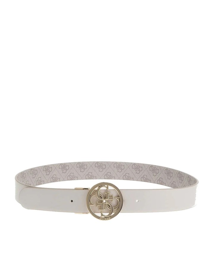 GUESS CINTURA DONNA BELT NOLANA 4G ADJREV BONE BW9166 125