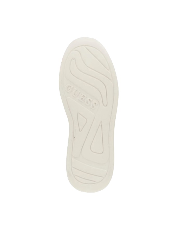 GUESS SCARPA DONNA SNEAKER ELBINA PELLE WHITE BEIGE FLJELB 125