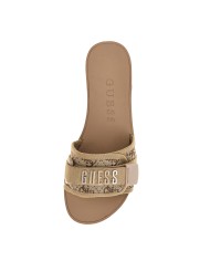 GUESS SANDALO DONNA ELYAZE 4G LOGO GOLD FLJELY 125