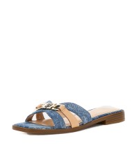 GUESS SCARPA DONNA SANDALO REALLA 3 MISTO DENIM BLUE FLJRL3 125