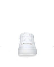 GUESS SCARPA DONNA SNEAKER WINNIE WHITE BLACK FLPWIN 125