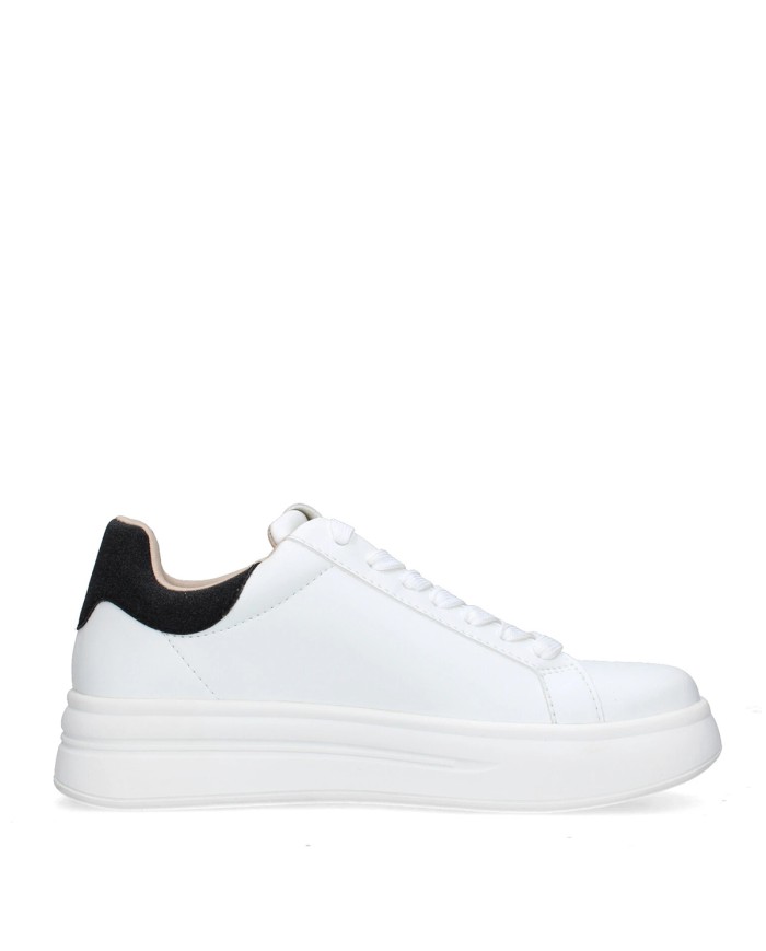 GUESS SCARPA DONNA SNEAKER WINNIE WHITE BLACK FLPWIN 125