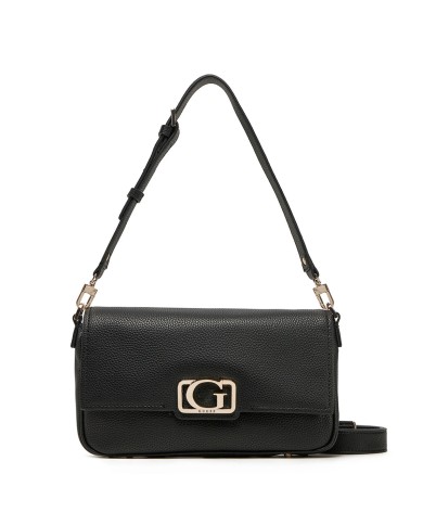 GUESS BORSA DONNA SHOULDER FLAP BAG CON TRACOLLA CIRCE BLACK HWBG96 125