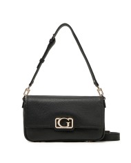 GUESS BORSA DONNA SHOULDER FLAP BAG CON TRACOLLA CIRCE BLACK HWBG96 125