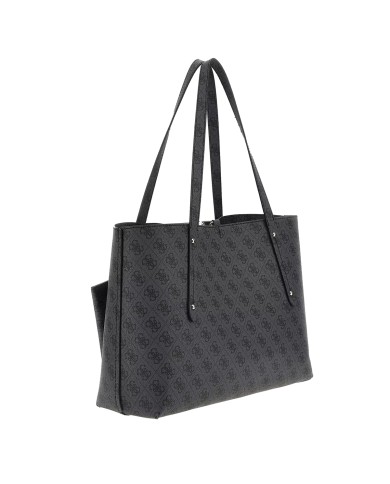 GUESS BORSA DONNA SHOPPING BAG CON POCHETTE BRENTON COAL HWEBG8 125