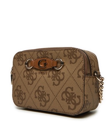 GUESS BORSA DONNA CAMERA BAG IZZY LATTE LOGO HW0S86 125