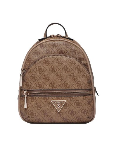 GUESS ZAINO DONNA BACKPACK SMALL MANHATTAN LATTE LOGO HWSG69 125
