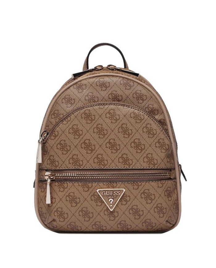 GUESS ZAINO DONNA BACKPACK SMALL MANHATTAN LATTE LOGO HWSG69 125