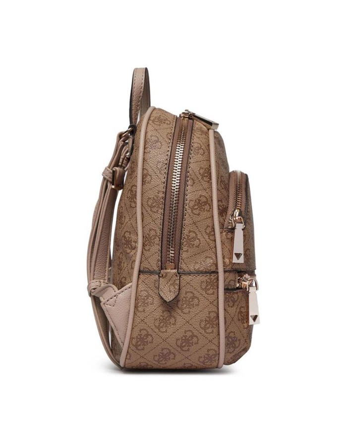 GUESS ZAINO DONNA BACKPACK SMALL MANHATTAN LATTE LOGO HWSG69 125