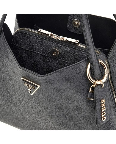 GUESS BORSA DONNA CARRYALL BAG SORA GIRLFRIEND LOGO COAL HWSG95 125