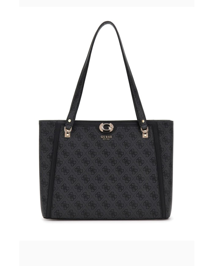 GUESS BORSA DONNA TOTE BAG NOEL ORLINA LOGO COAL HWSG95 125