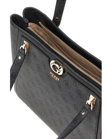 GUESS BORSA DONNA TOTE BAG NOEL ORLINA LOGO COAL HWSG95 125