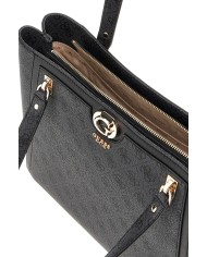 GUESS BORSA DONNA TOTE BAG NOEL ORLINA LOGO COAL HWSG95 125