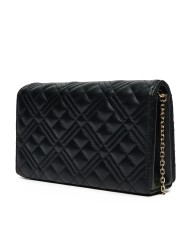 MOSCHINO POCHETTE QUILTED GOLD BLACK JC4079 125