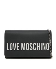MOSCHINO POCHETTE  MAXI LOGO NIKEL SILVER JC4103 125