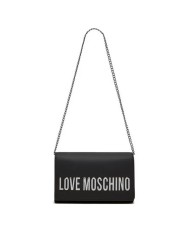 MOSCHINO POCHETTE  MAXI LOGO NIKEL SILVER JC4103 125