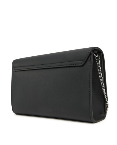 MOSCHINO POCHETTE  MAXI LOGO NIKEL SILVER JC4103 125