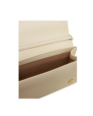 MOSCHINO POCHETTE MAXI LOGO GOLD IVORY JC4103 125