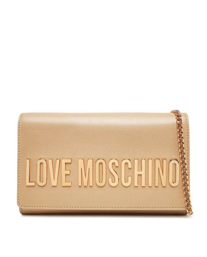 MOSCHINO POCHETTE MATALLIC GOLD JC4103 125