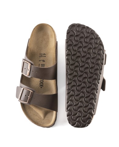 BIRKENSTOCK SANDALO UNISEX ARIZONA DARK BROWN 051703